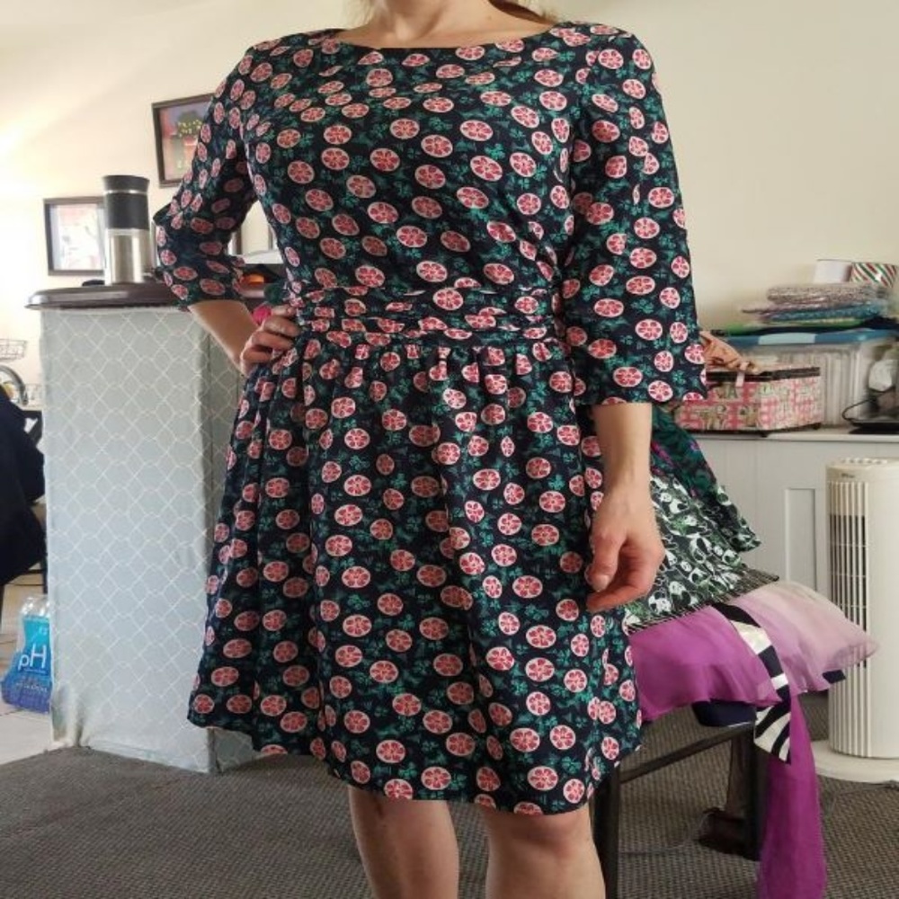 Modcloth Dress Ducks in a Row Size Small